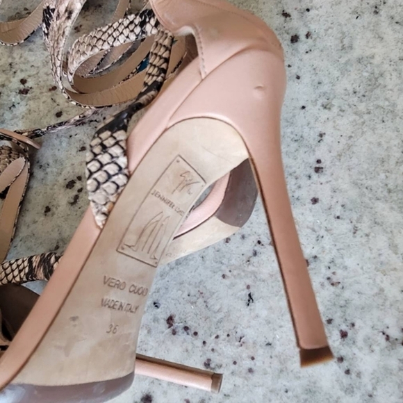 Giuseppe Zanotti Jennifer Lopez  Emme gladiator Sandal Heels 36 - Picture 11 of 13